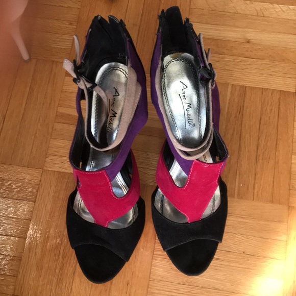 ANNE MICHELLE WOMENS STILETTOS SIZE 8 - Picture 6 of 9